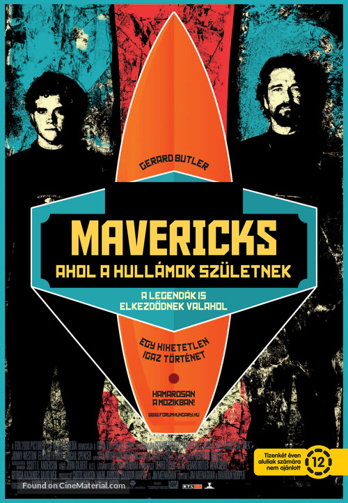 Chasing Mavericks - Hungarian Movie Poster