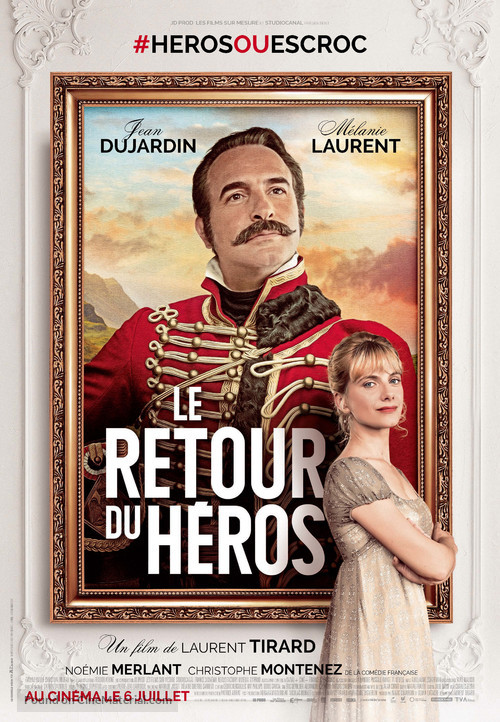 Le retour du h&eacute;ros - Canadian Movie Poster