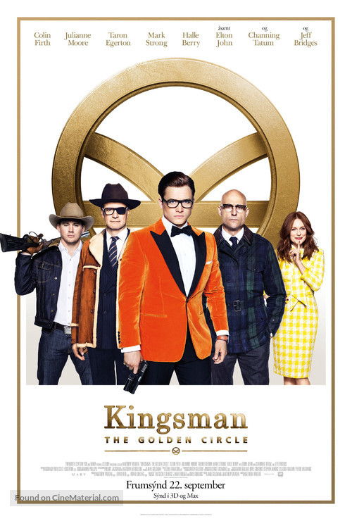 Kingsman: The Golden Circle - Icelandic Movie Poster
