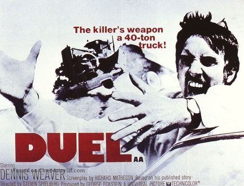 Duel - British Movie Poster