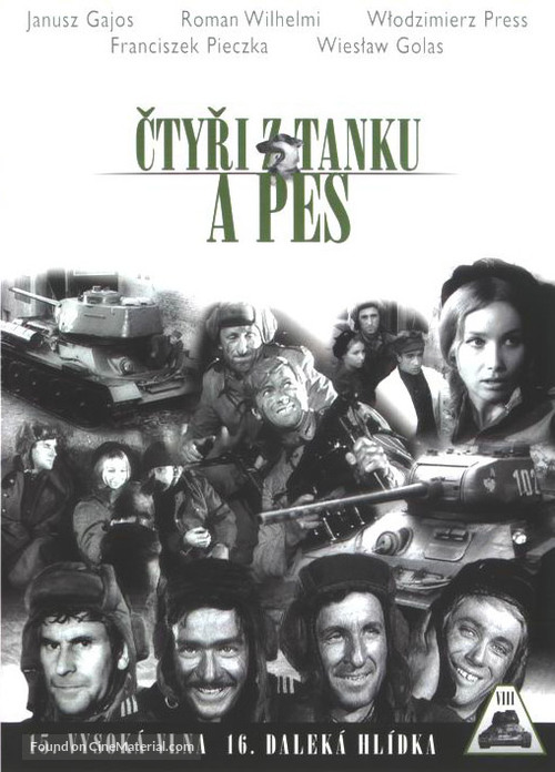 &quot;Czterej pancerni i pies&quot; - Czech DVD movie cover