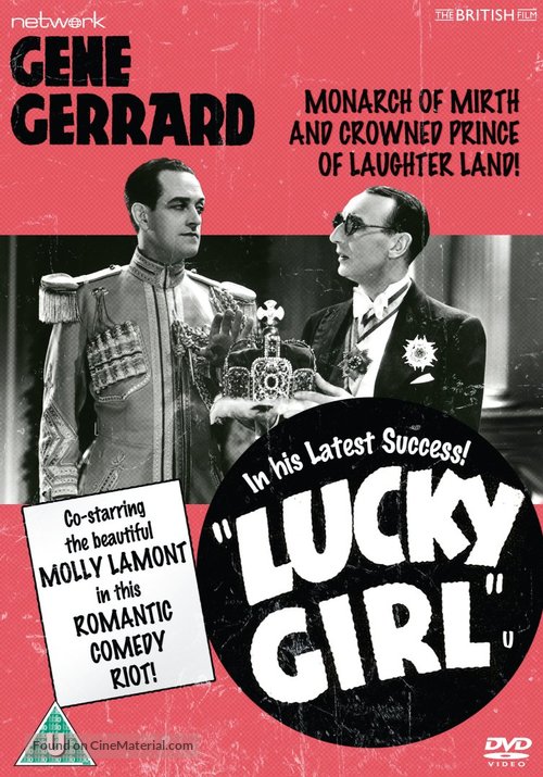 Lucky Girl - British DVD movie cover