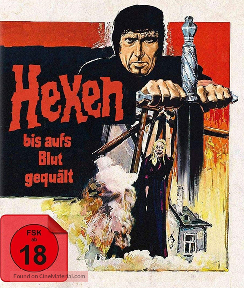 Hexen bis aufs Blut gequ&auml;lt - German Blu-Ray movie cover