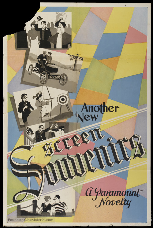 Screen Souvenirs - Theatrical movie poster