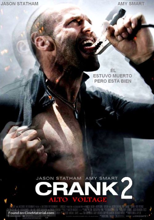 Crank: High Voltage - Mexican Movie Poster