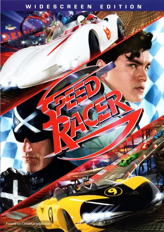 Speed Racer (2008) dvd movie cover