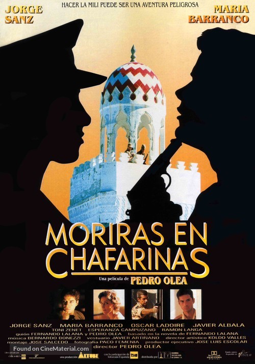 Morir&aacute;s en Chafarinas - Spanish Movie Poster