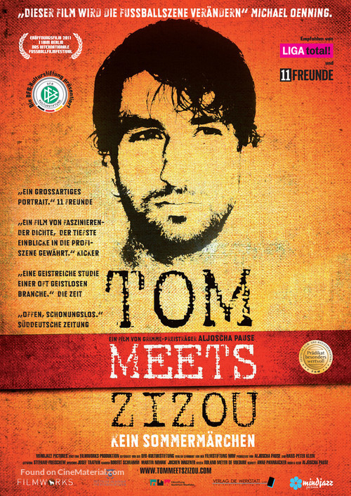 Tom Meets Zizou - Kein Sommerm&auml;rchen - German Movie Poster