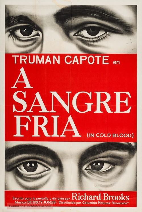 In Cold Blood - Argentinian Movie Poster