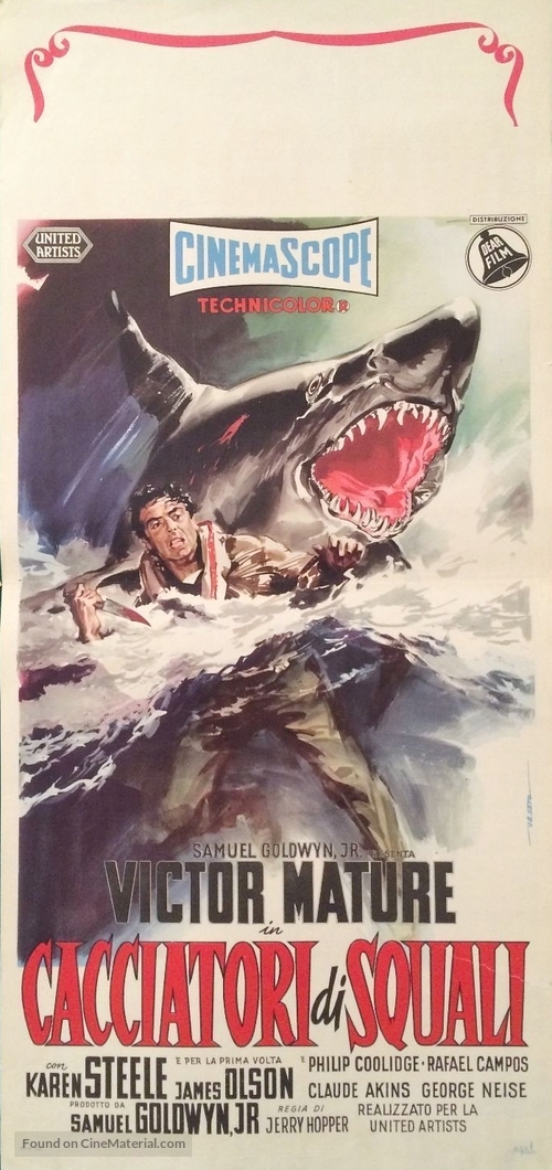 The Sharkfighters - Italian Movie Poster