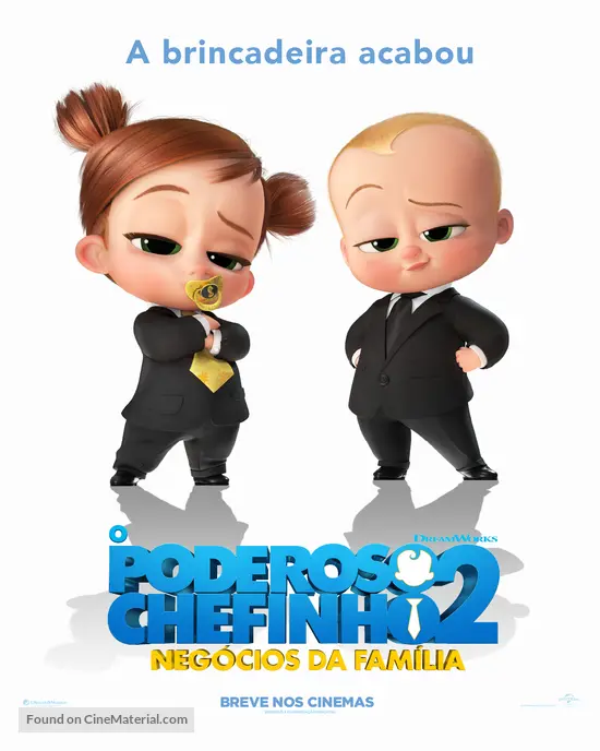 The Boss Baby: Family Business - Brazilian Movie Poster