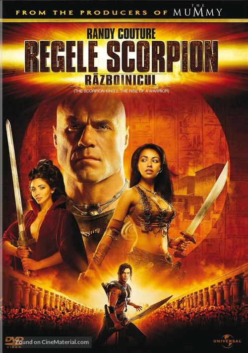 The Scorpion King: Rise of a Warrior - Romanian Movie Cover