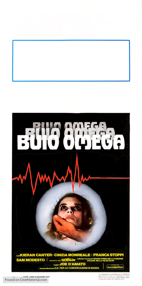 Buio Omega - Italian Movie Poster