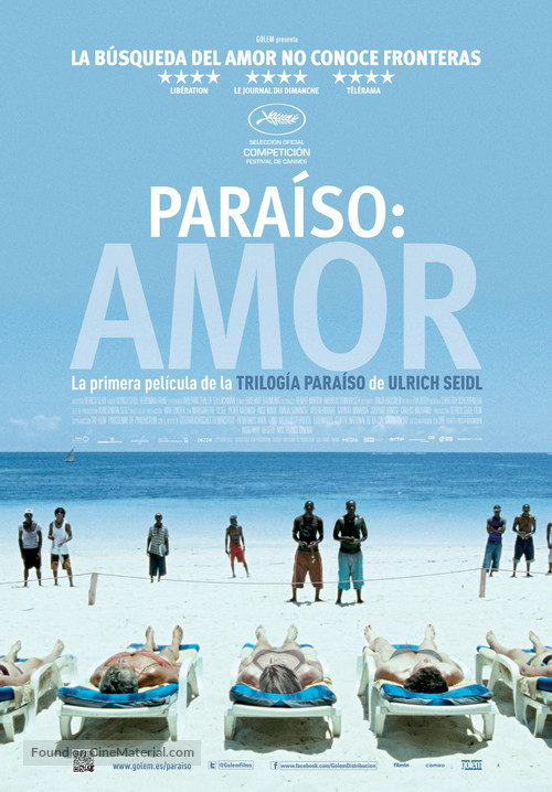 Paradies: Liebe - Spanish Movie Poster