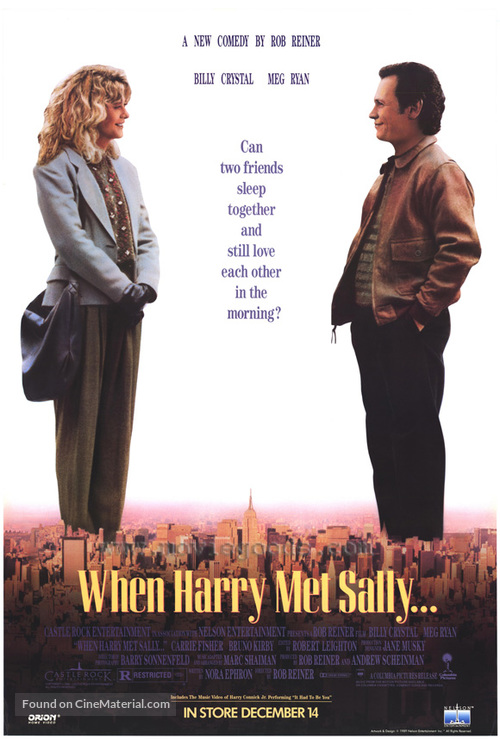 When Harry Met Sally... - Video release movie poster