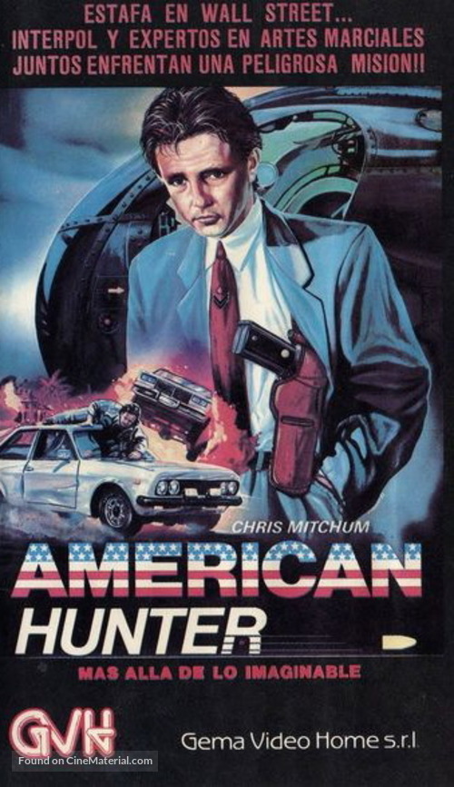 American Hunter - Mexican VHS movie cover