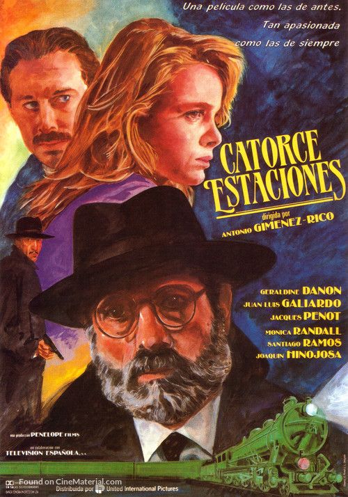 Catorce estaciones - Spanish Movie Poster