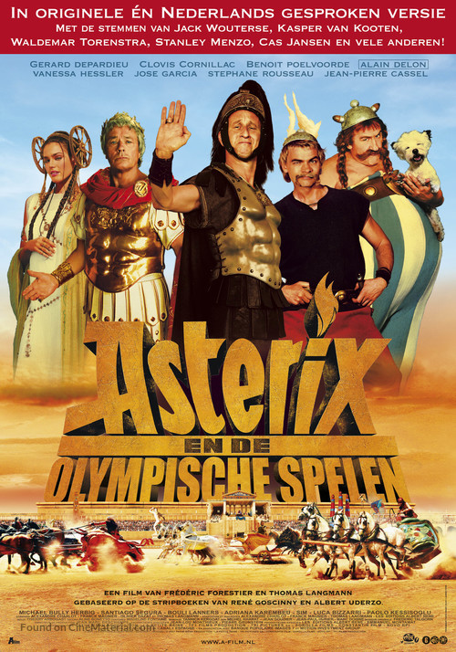 Ast&egrave;rix aux jeux olympiques - Dutch Movie Poster