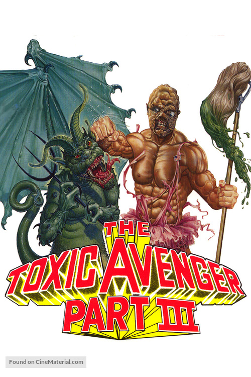 The Toxic Avenger Part III: The Last Temptation of Toxie - DVD movie cover