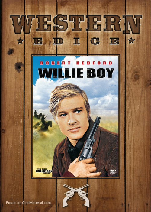 Tell Them Willie Boy Is Here - Czech DVD movie cover