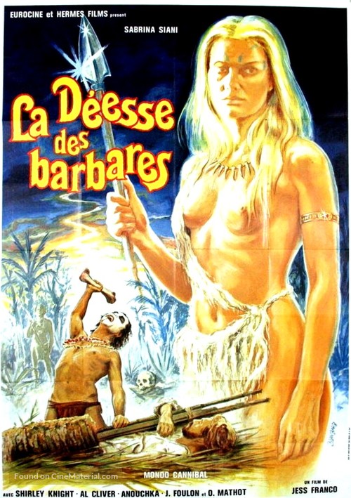El can&iacute;bal - French Movie Poster