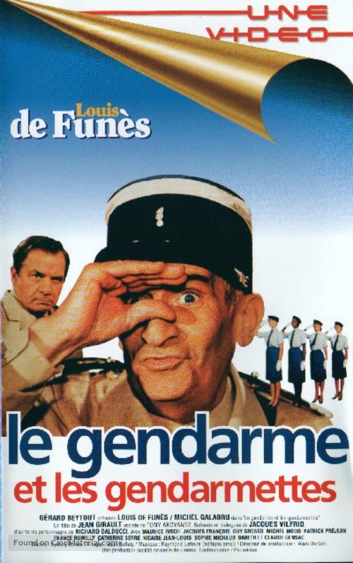 Gendarme et les gendarmettes, Le - French VHS movie cover