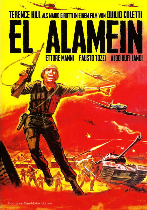 El Alamein - German Movie Cover