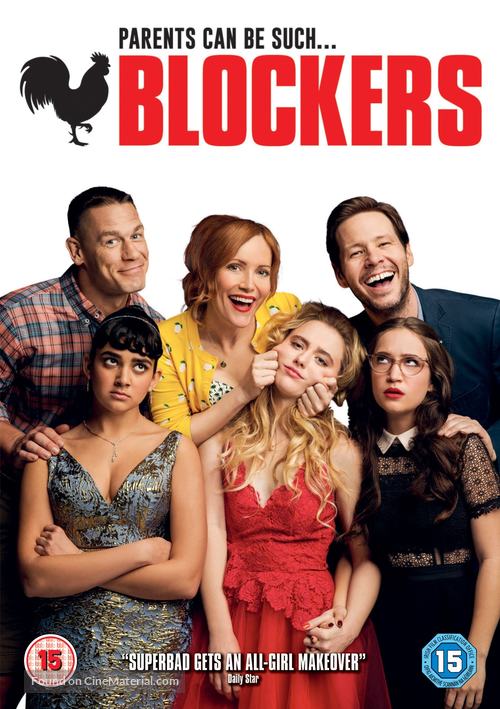 Blockers - British DVD movie cover