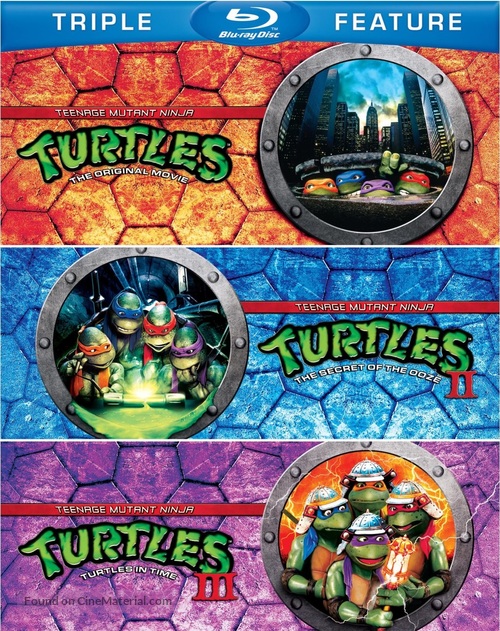 Teenage Mutant Ninja Turtles II: The Secret of the Ooze - Blu-Ray movie cover