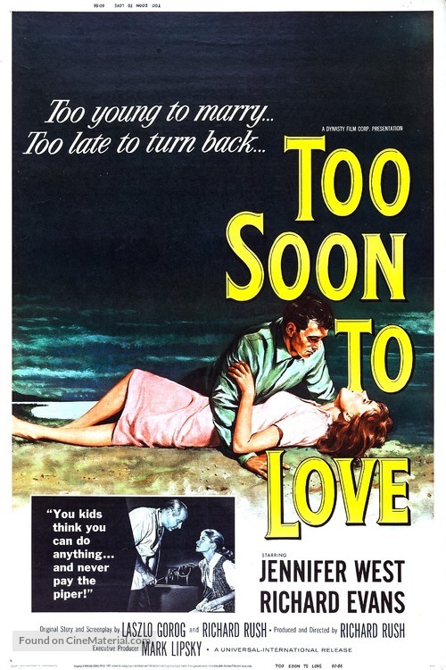 Too Soon to Love - Movie Poster