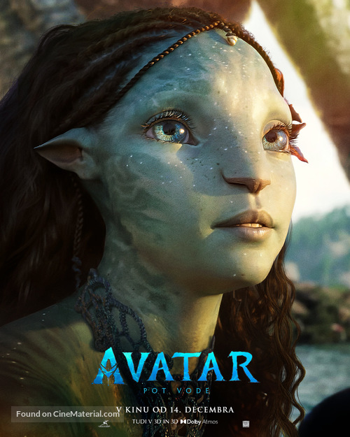 Avatar: The Way of Water - Slovenian Movie Poster