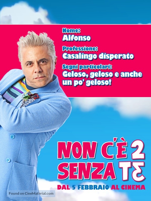 Non c&#039;&egrave; 2 senza te - Italian Movie Poster