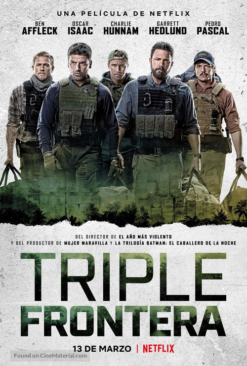 Triple Frontier - Argentinian Movie Poster