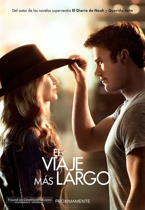 The Longest Ride - Spanish Movie Poster