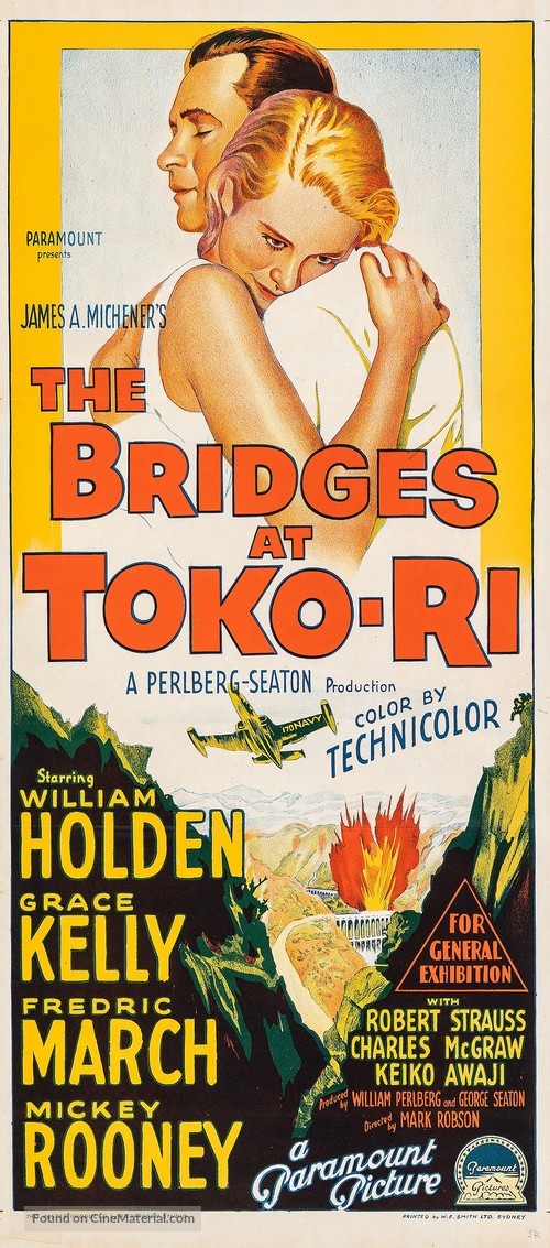 The Bridges at Toko-Ri - Australian Movie Poster