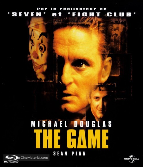 The Game - French Blu-Ray movie cover
