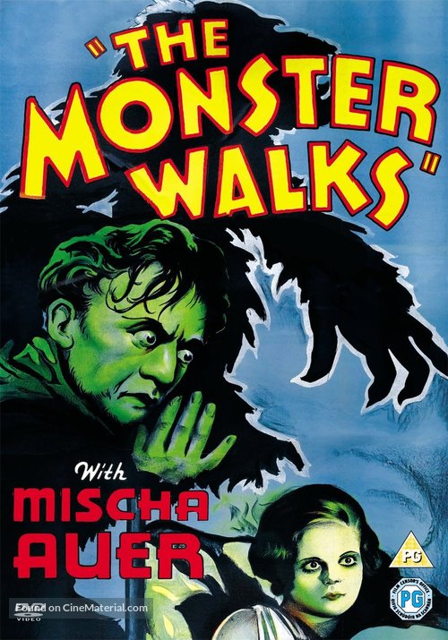 The Monster Walks - British DVD movie cover