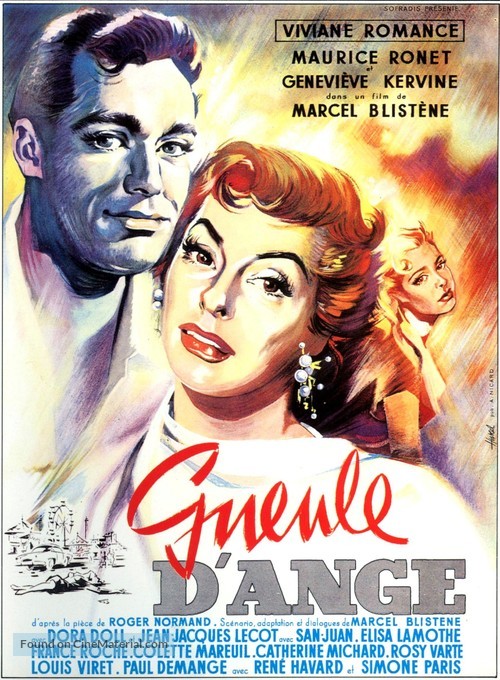 Gueule d&#039;ange - French Movie Poster