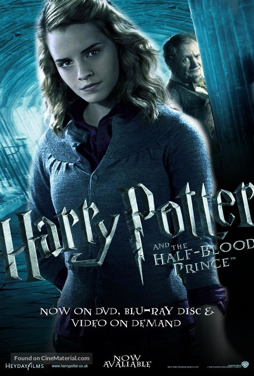 Harry Potter And The Half Blood Prince 2009 British Movie Poster