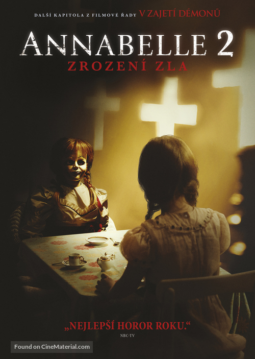 Annabelle: Creation - Czech DVD movie cover