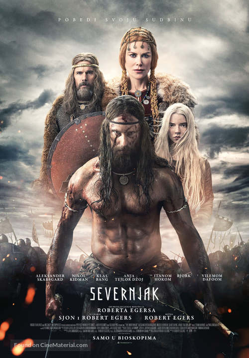 The Northman - Serbian Movie Poster