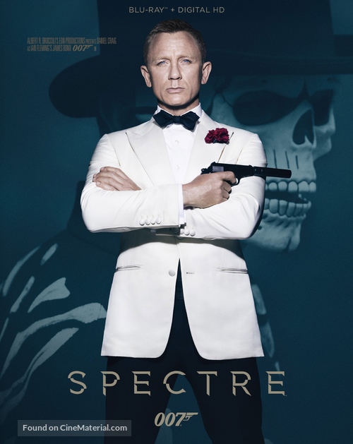 Spectre - Blu-Ray movie cover