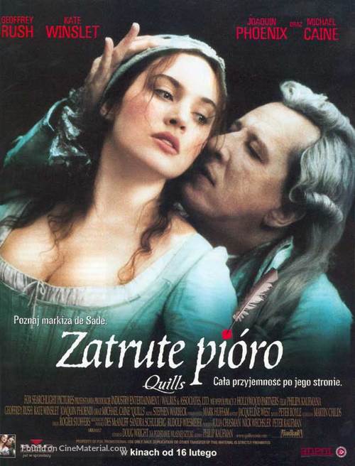 Quills - Polish Movie Poster