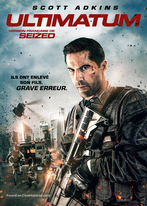 Seized - Canadian DVD movie cover