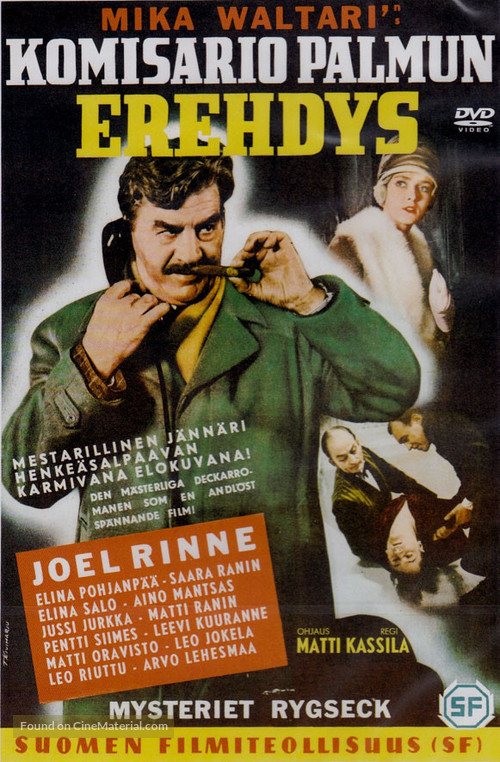 Komisario Palmun erehdys - Finnish Movie Cover