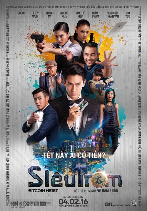 Bitcoins Heist - Vietnamese Movie Poster