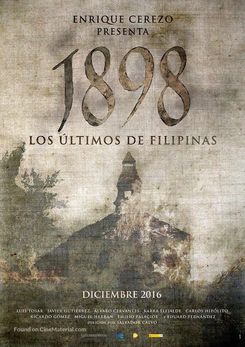 1898. Los &uacute;ltimos de Filipinas - Spanish Movie Poster