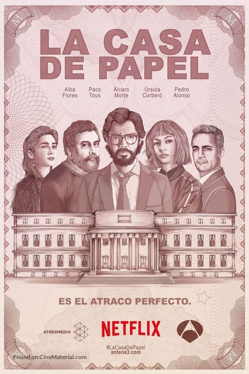 &quot;La casa de papel&quot; - Spanish Movie Poster