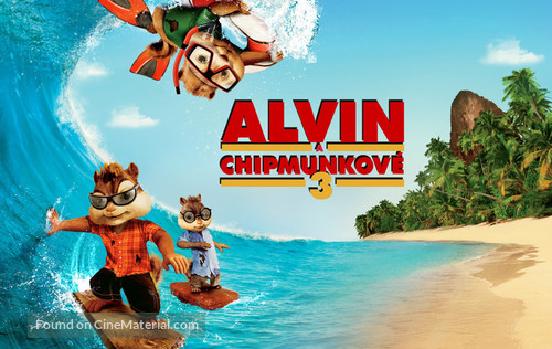 Alvin and the Chipmunks: Chipwrecked - Czech Movie Poster