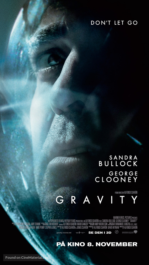 Gravity - Norwegian Movie Poster